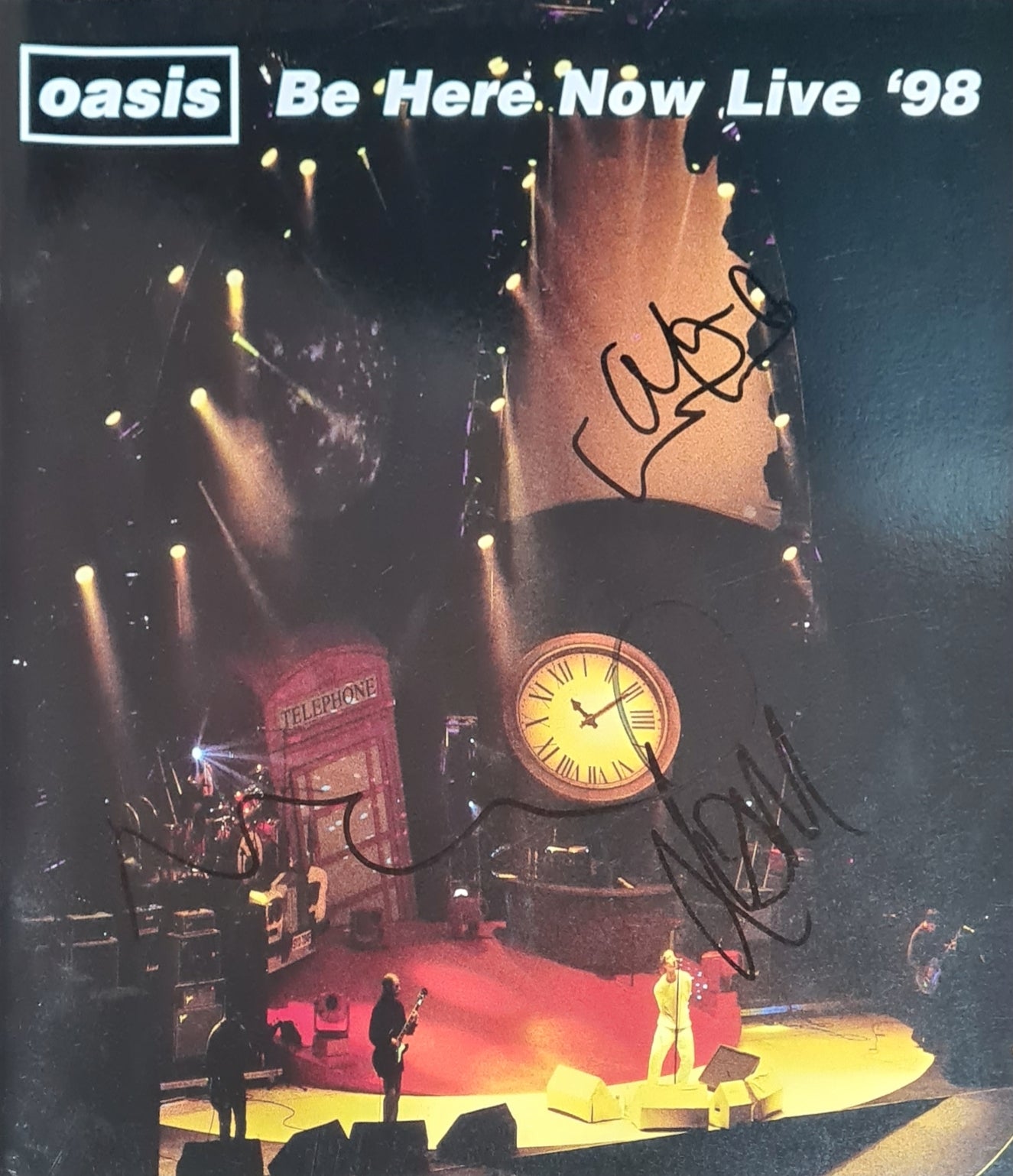 Be Here Now Live '98 Tour Program