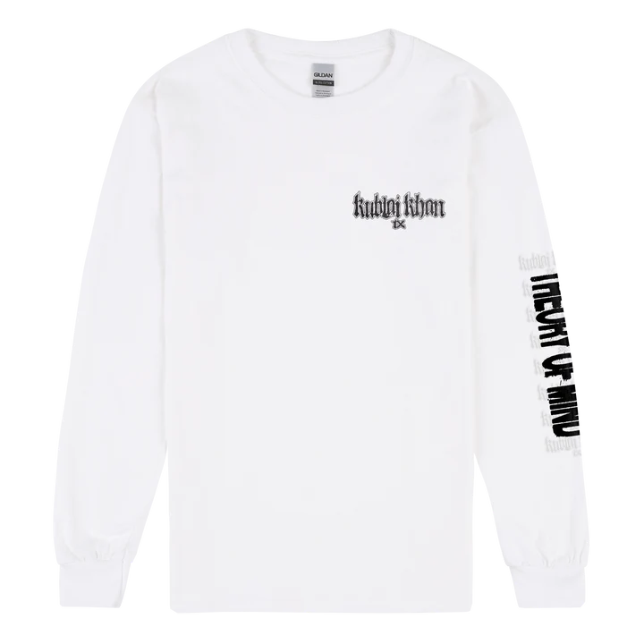Monkey See Monkey Do White Long sleeve