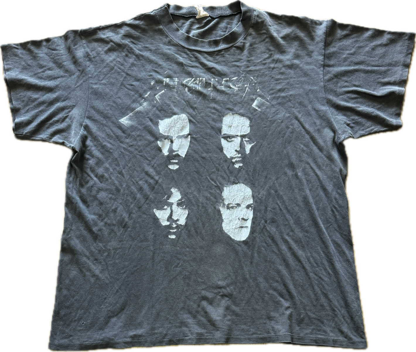 Historic Dates Black Album Vintage Tour Shirt