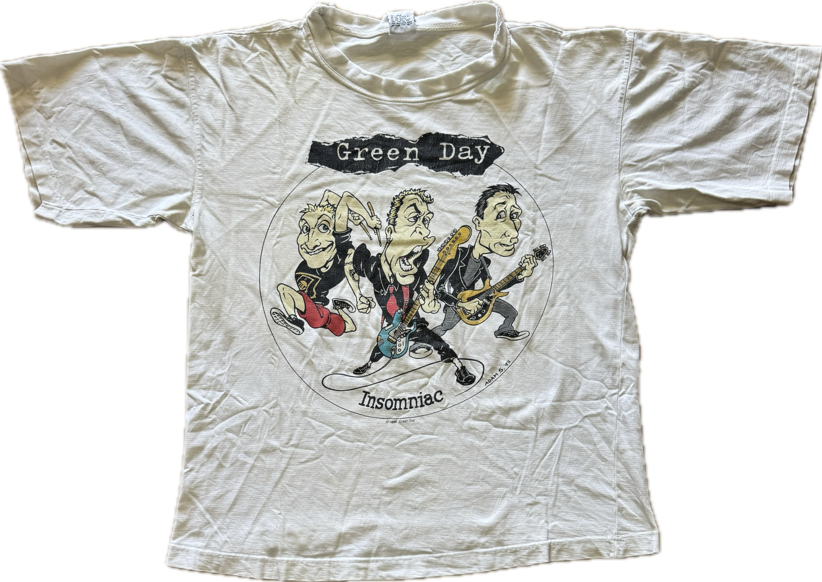 Insomniac 1996 Australian Tour Shirt