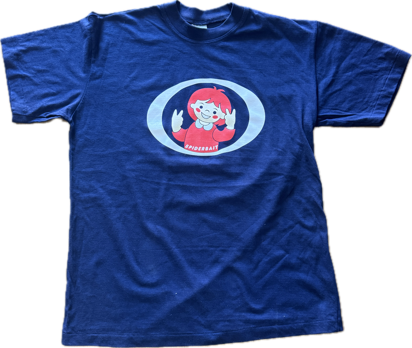 Grand Slam Era Rag Doll Design Navy Blue T-Shirt
