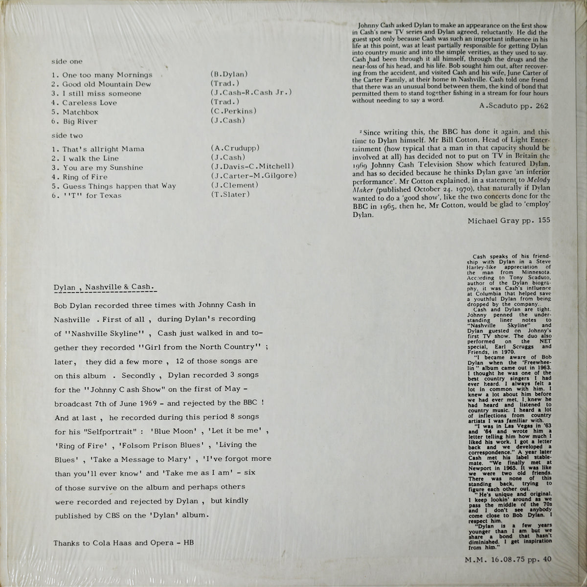 The Dylan Cash Session