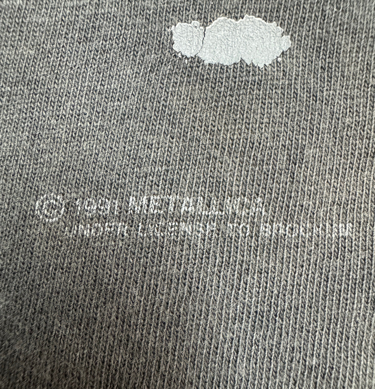Historic Dates Black Album Vintage Tour Shirt