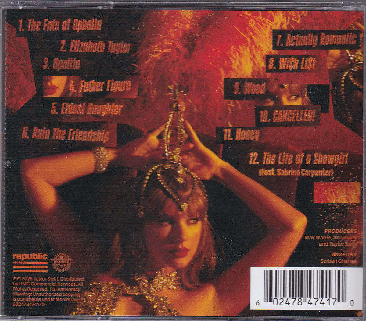The Life Of A Showgirl (Autographed)