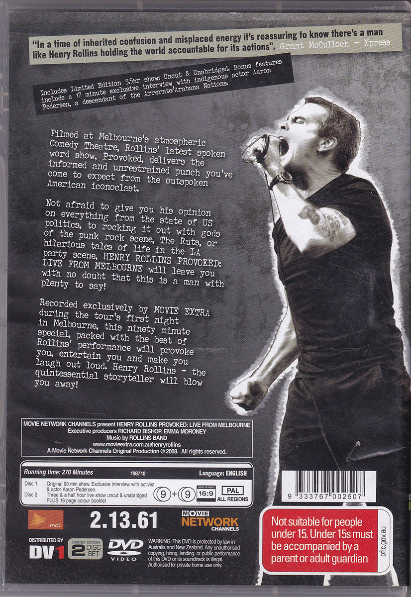PROVOKED: LIVE FROM MELBOURNE