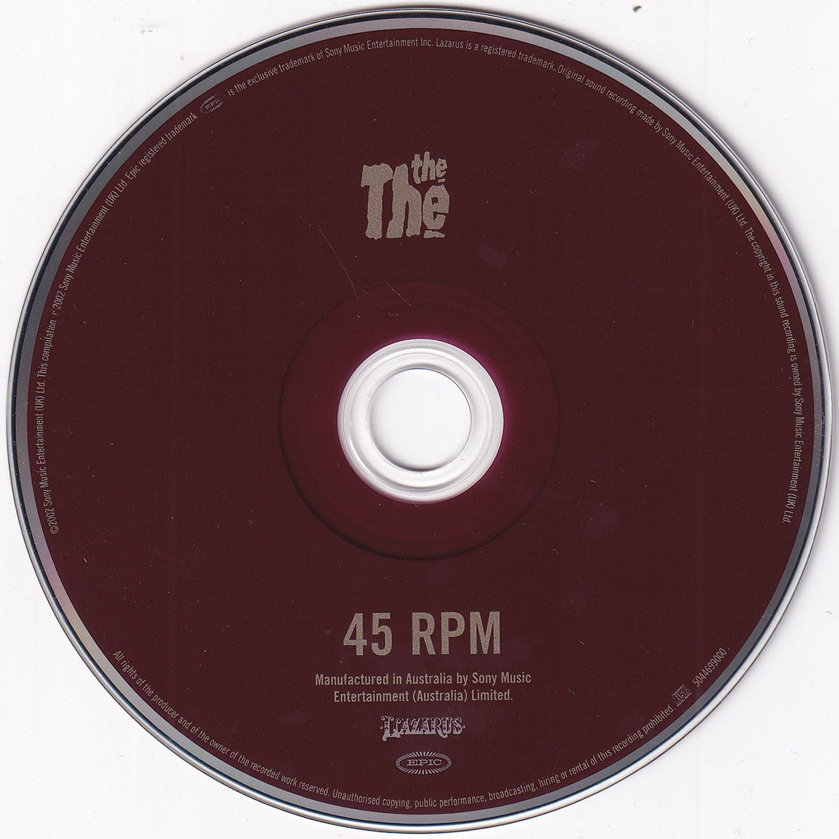 45 RPM (The Singles Of The The)