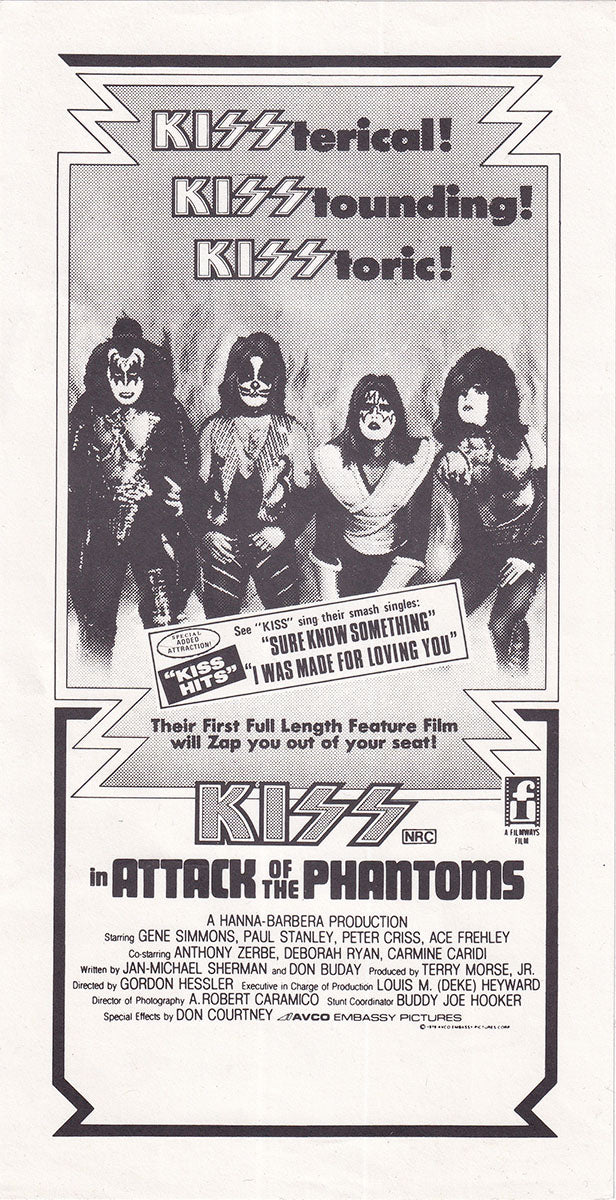 Attack Of The Phantoms Feature Film Promo Flyer