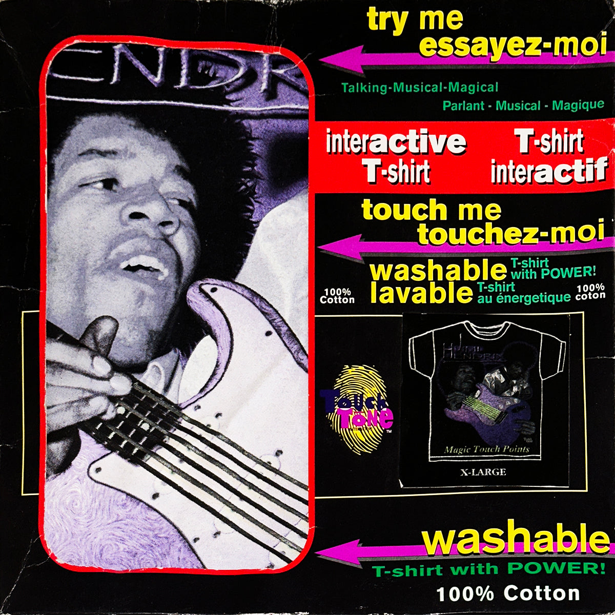 Jimi Hendrix Winterland Touch Tone T-Shirt