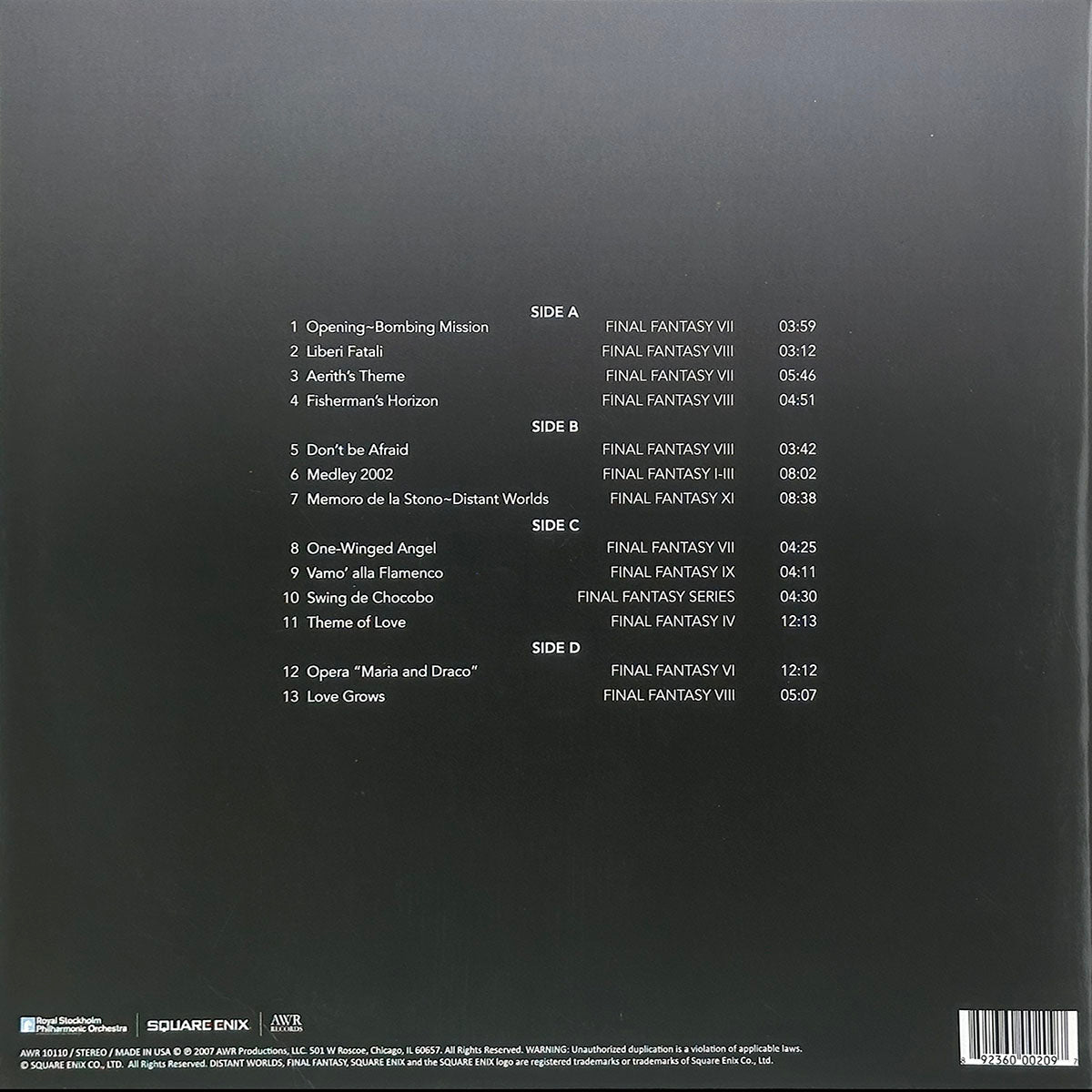Distant Worlds: Music From Final Fantasy