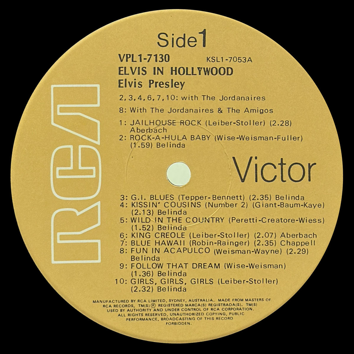 Elvis In Hollywood