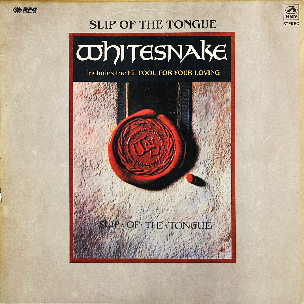 Slip Of The Tongue