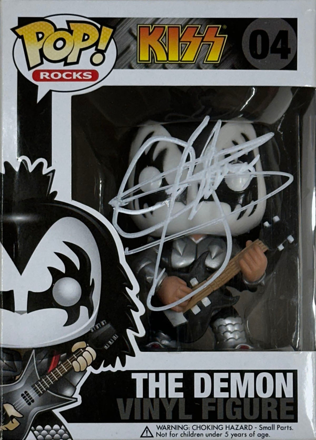 Pop Rocks #04 Gene Simmons 'The Demon' Vinyl Figure