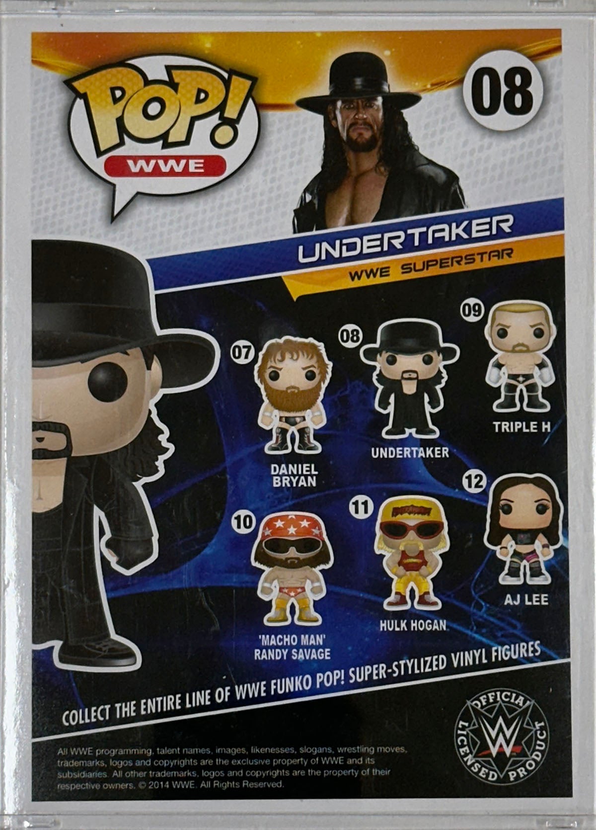 Pop Rocks #08 Undertaker Vinyl Figure