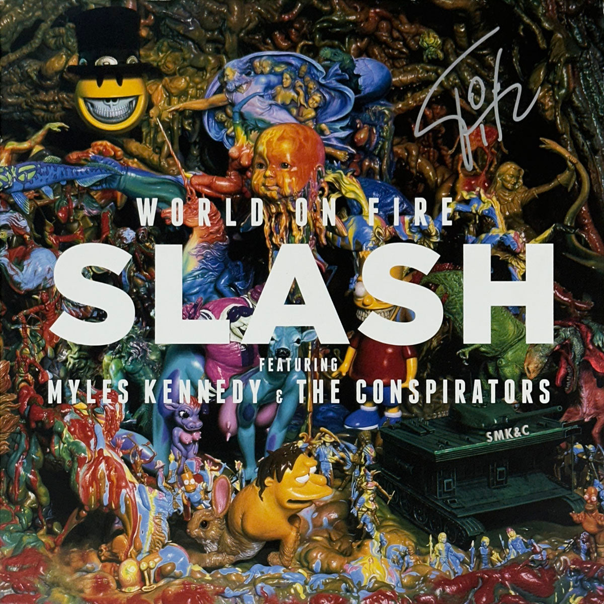 World On Fire (Signed By Brent Fitz)