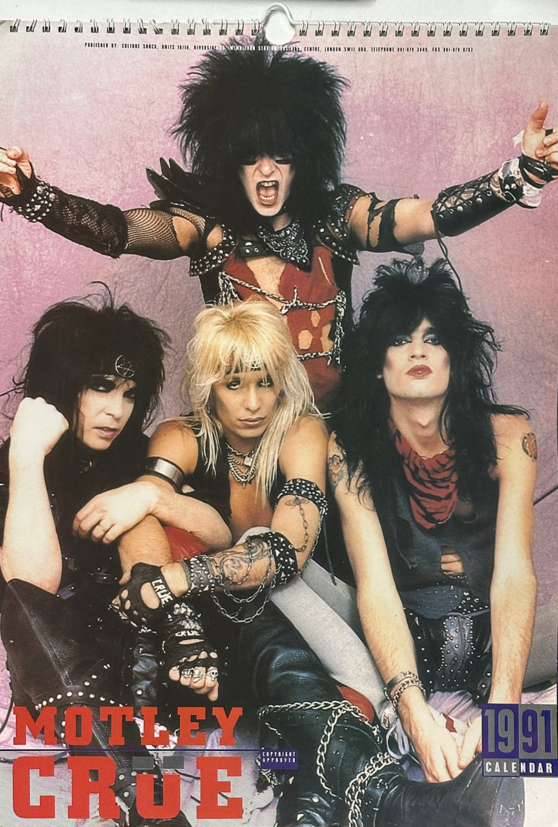 1991 Shout At The Devil Calendar