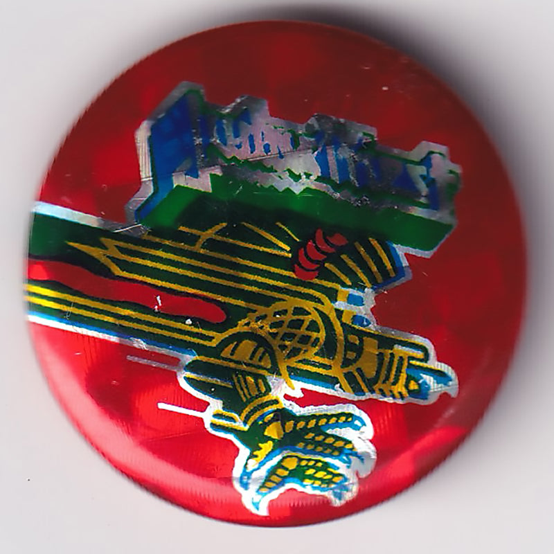 Holographic Judas Priest Eagle Badge