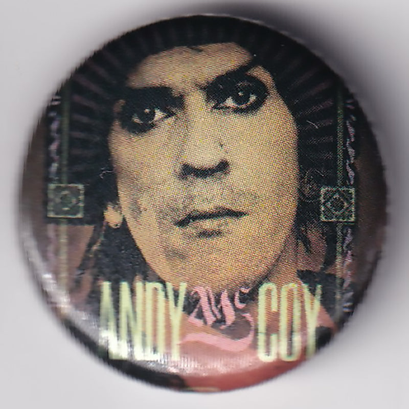 Andy McCoy Portrait Badge