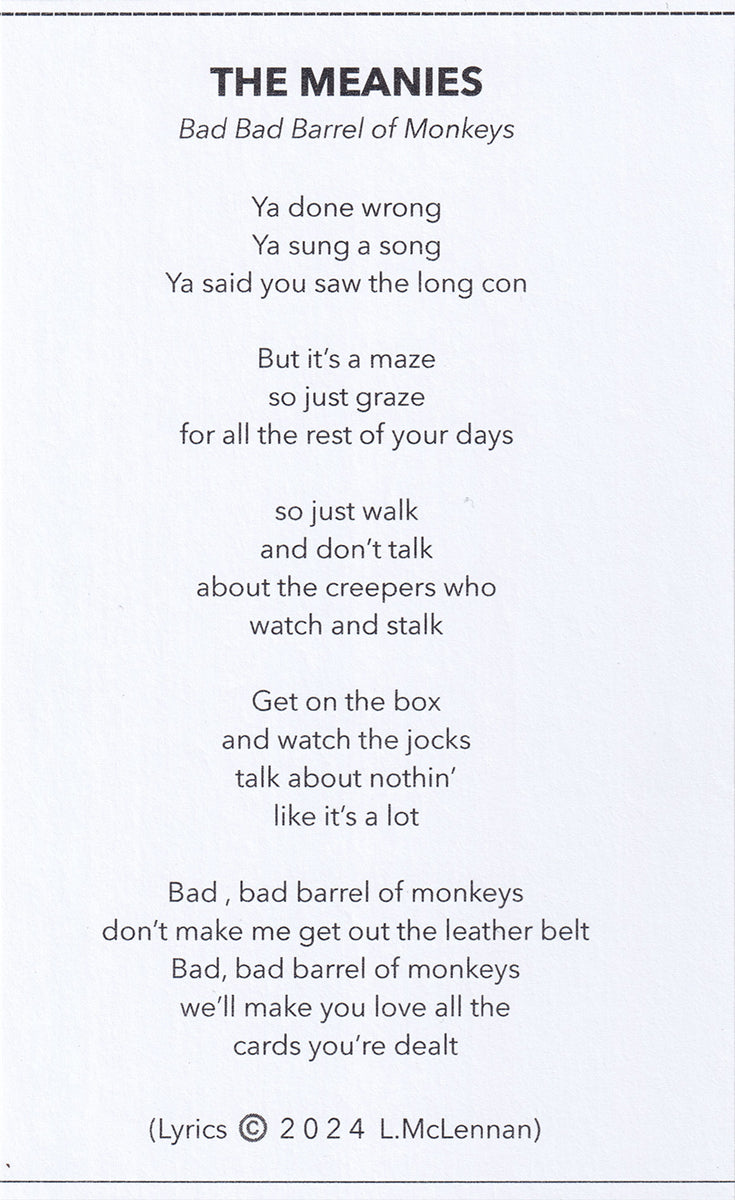 Bad Bad Barrel Of Monkeys