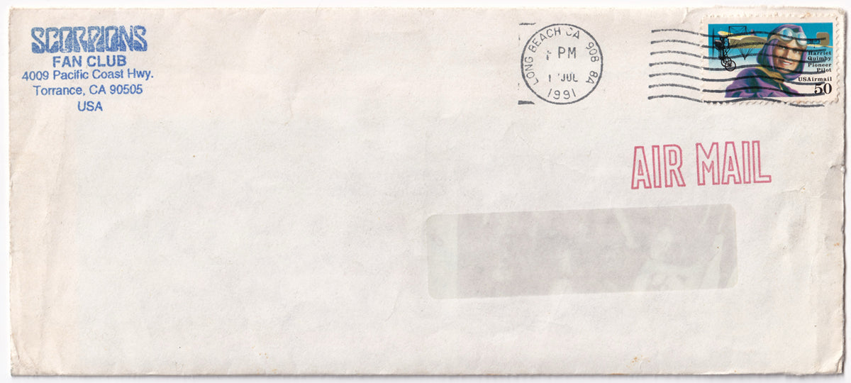Mail Order Sheet