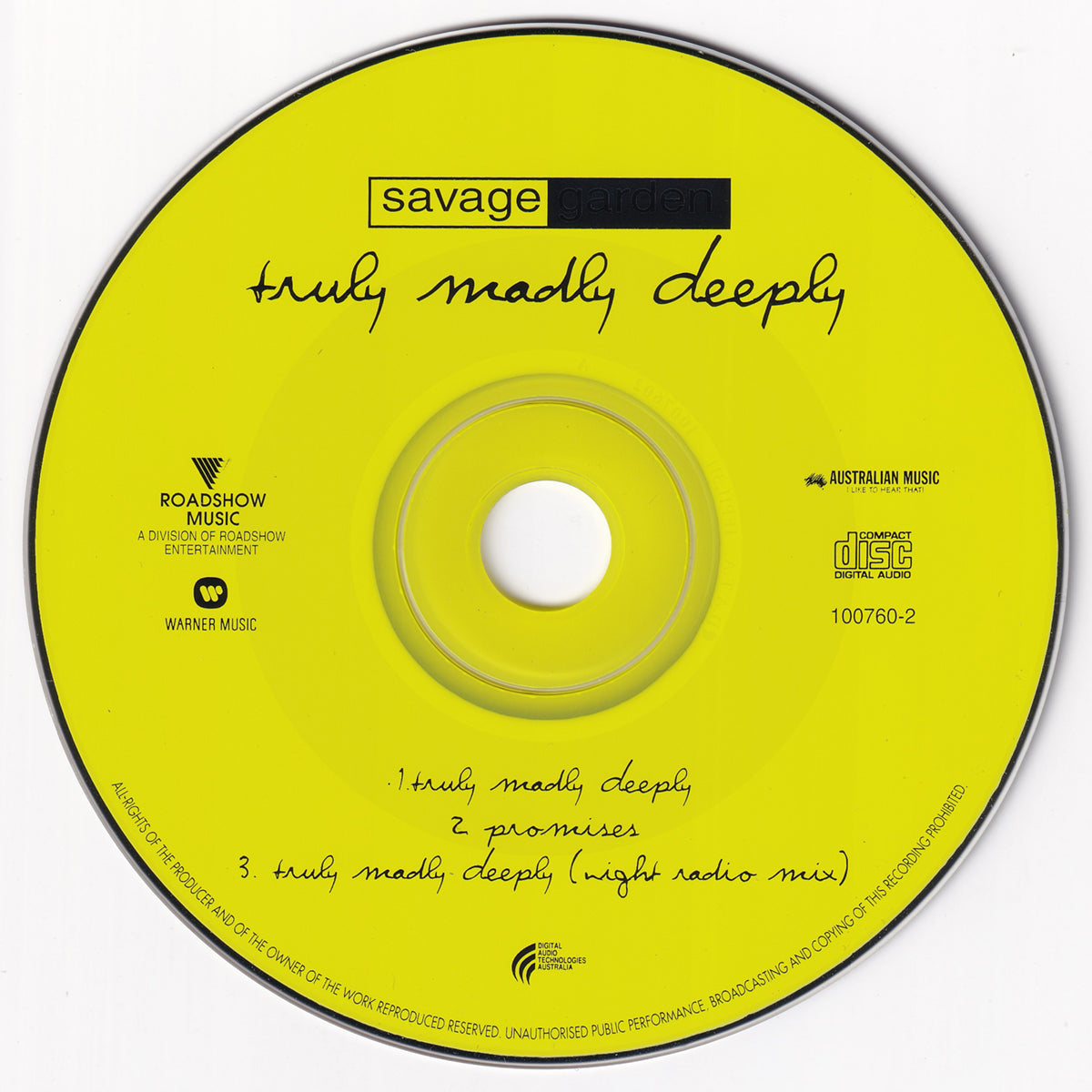 Truly Madly Deeply