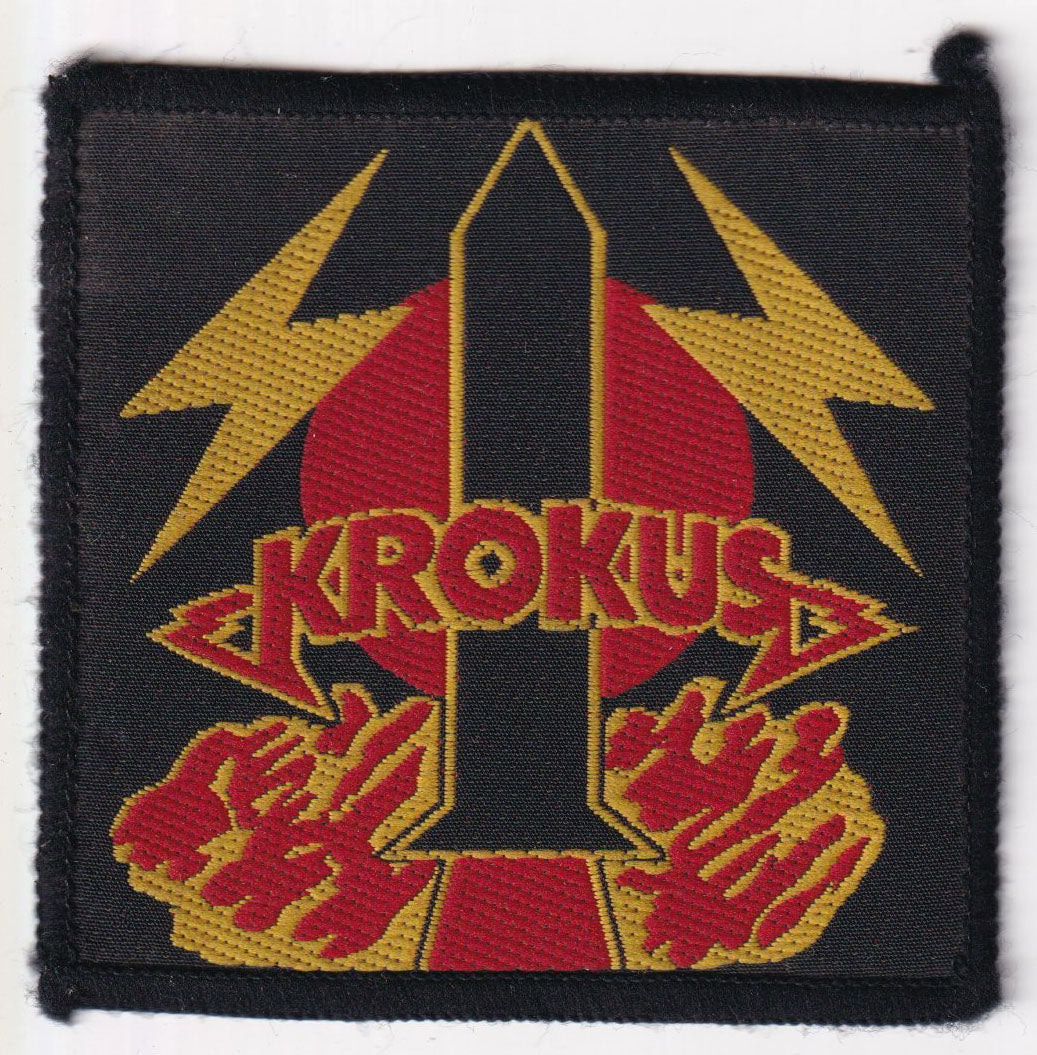 Krokus Rocket Embroidered Patch