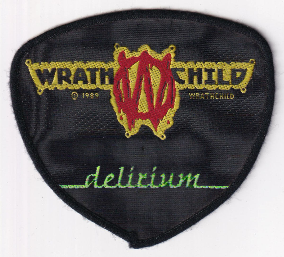 Wrath Child 'Delirium' Embroidered Patch