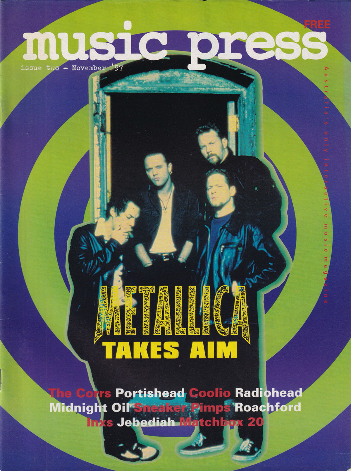 Music Press - November 1997 - Issue #2 - Metallica On Cover