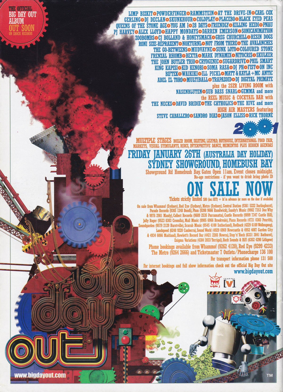 BMA - Dec 2000 - AC/DC On Cover