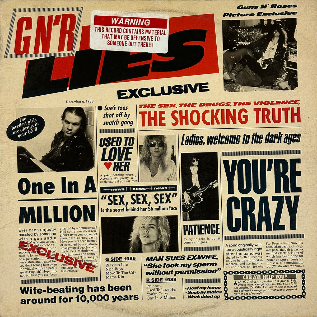 G N' R Lies