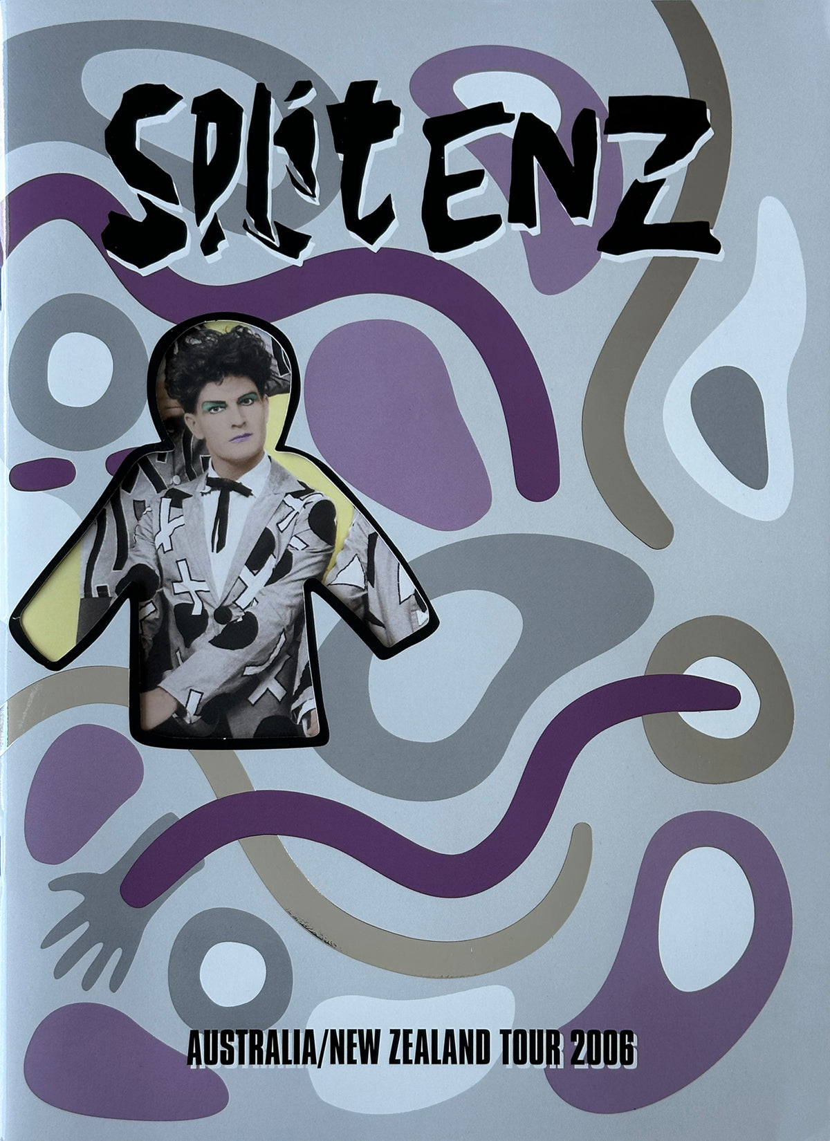 Split Enz 2006 Australia/New Zealand Tour Program (With Ticket)