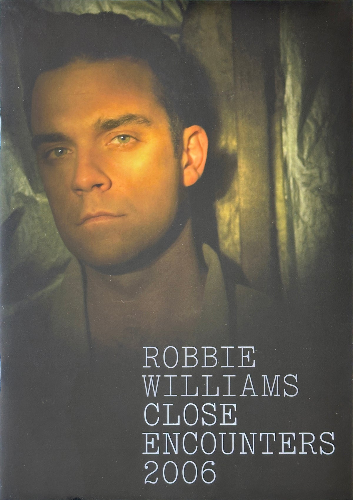 Robbie Williams 2006 Close Encounters World Tour Program (With Ticket)