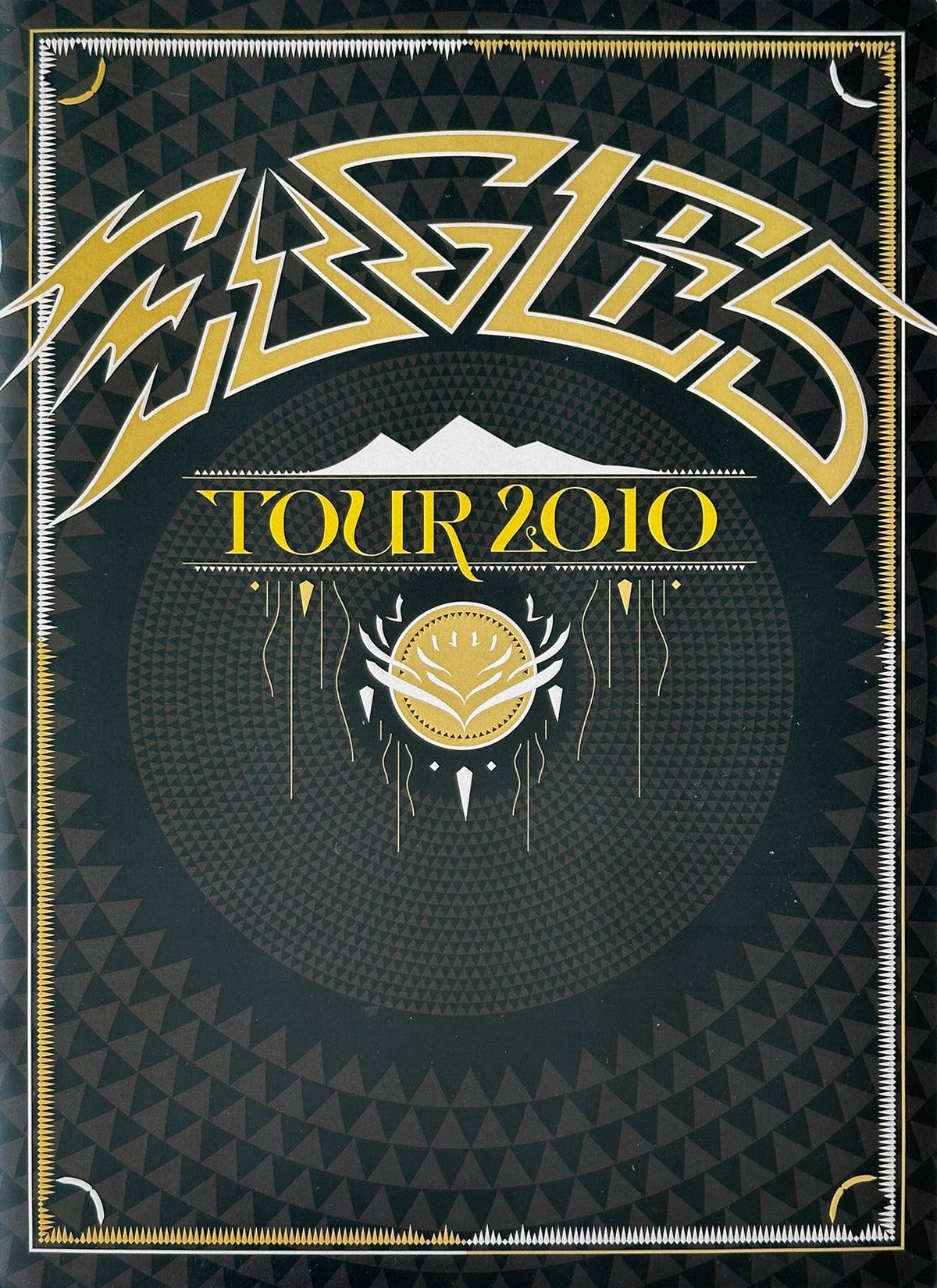Eagles 2010 World Tour Program (With Ticket)
