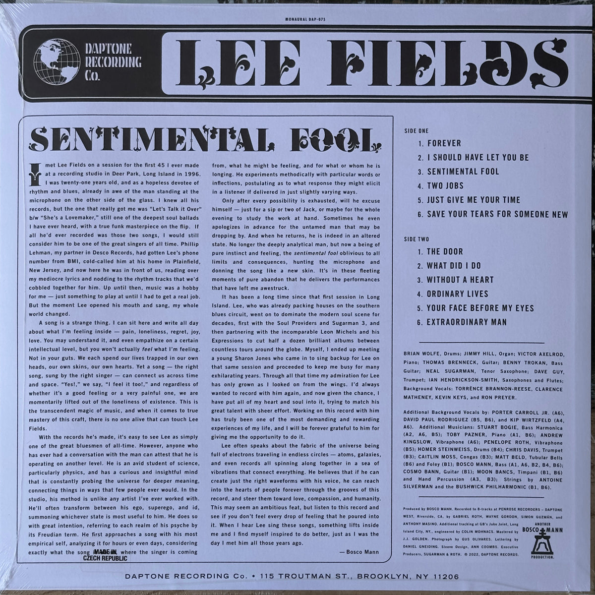 Sentimental Fool
