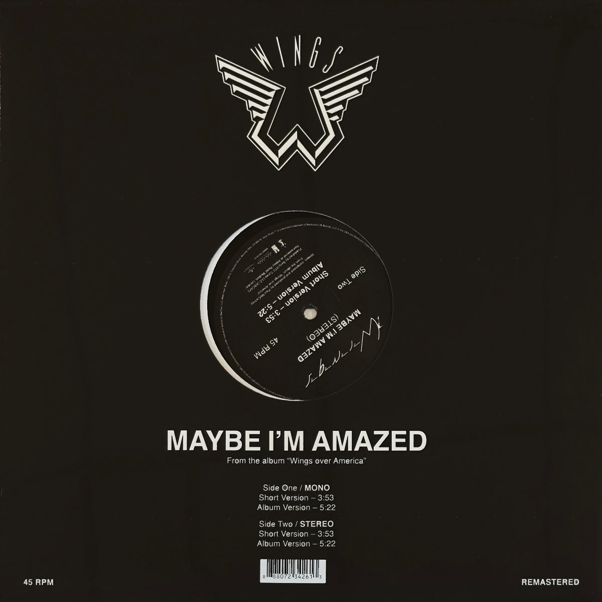 Maybe I'm Amazed