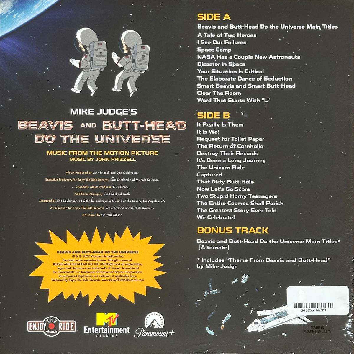 Beavis And Butt-Head Do The Universe (Music From The Motion Picture)
