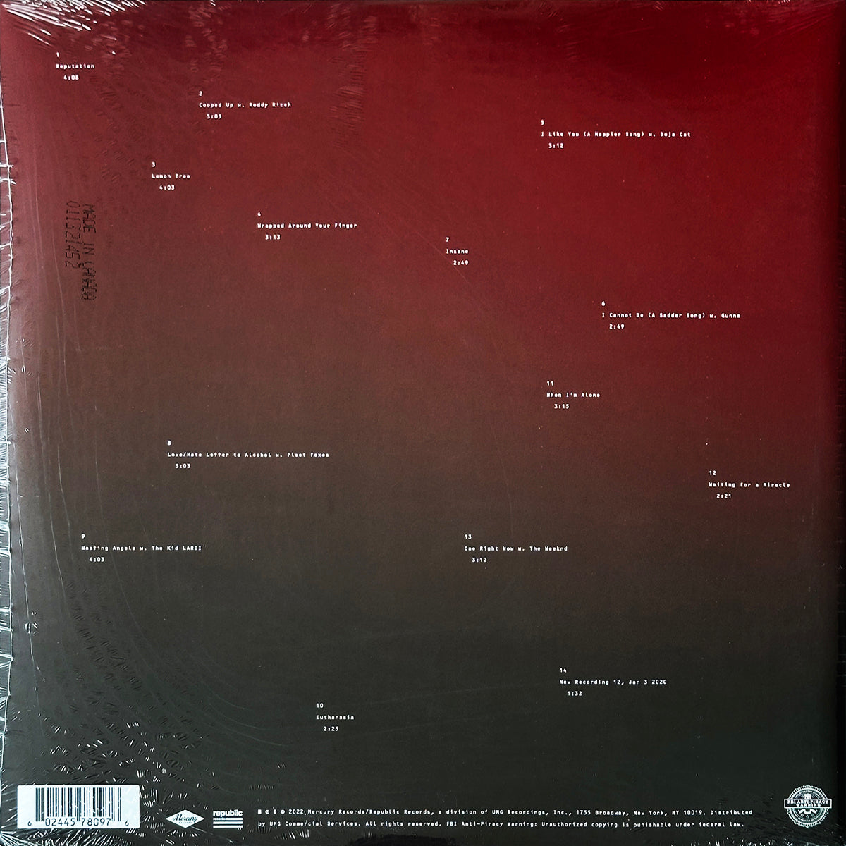 Twelve Carat Toothache (Red Marble Vinyl)
