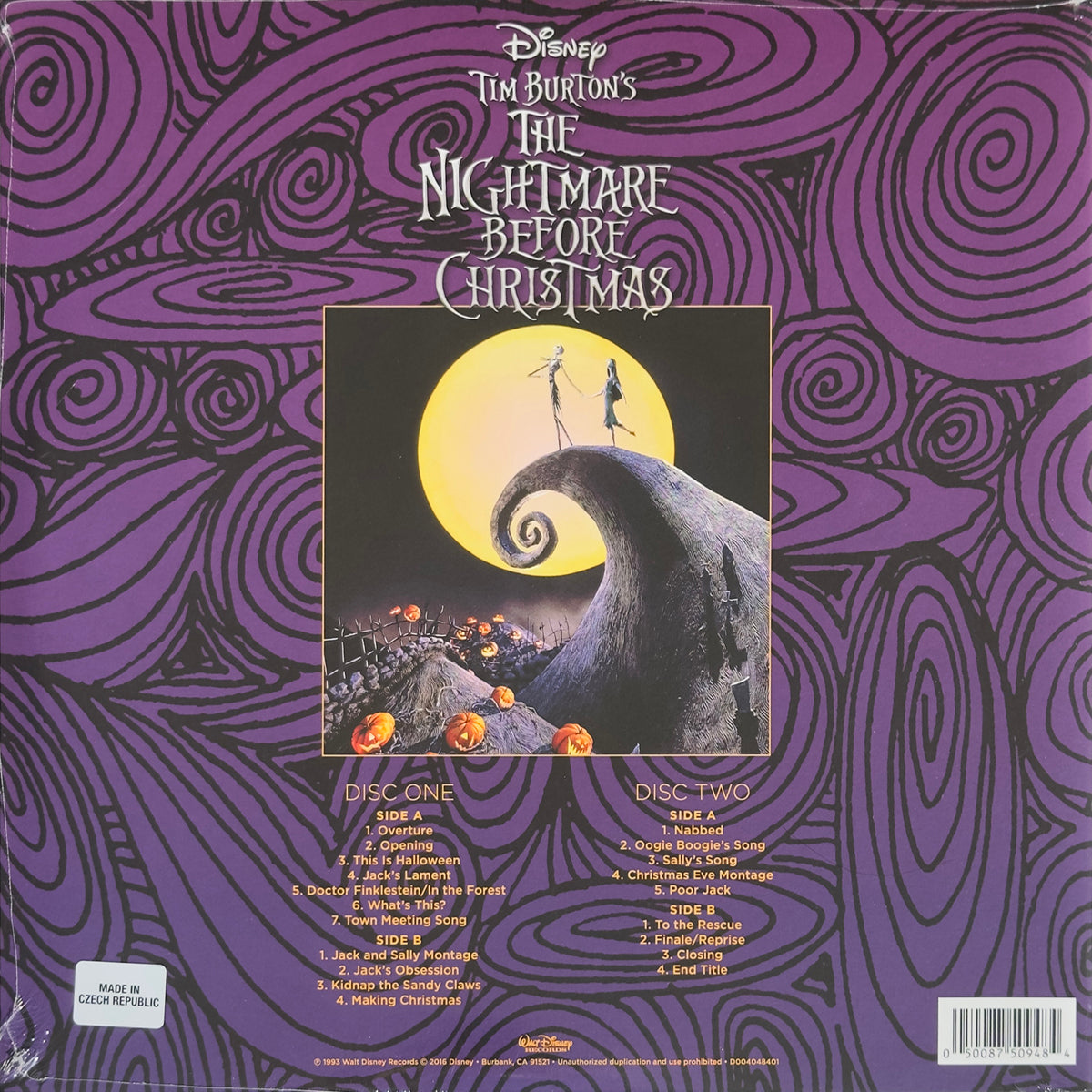 Tim Burton's The Nightmare Before Christmas (Original Motion Picture Soundtrack)