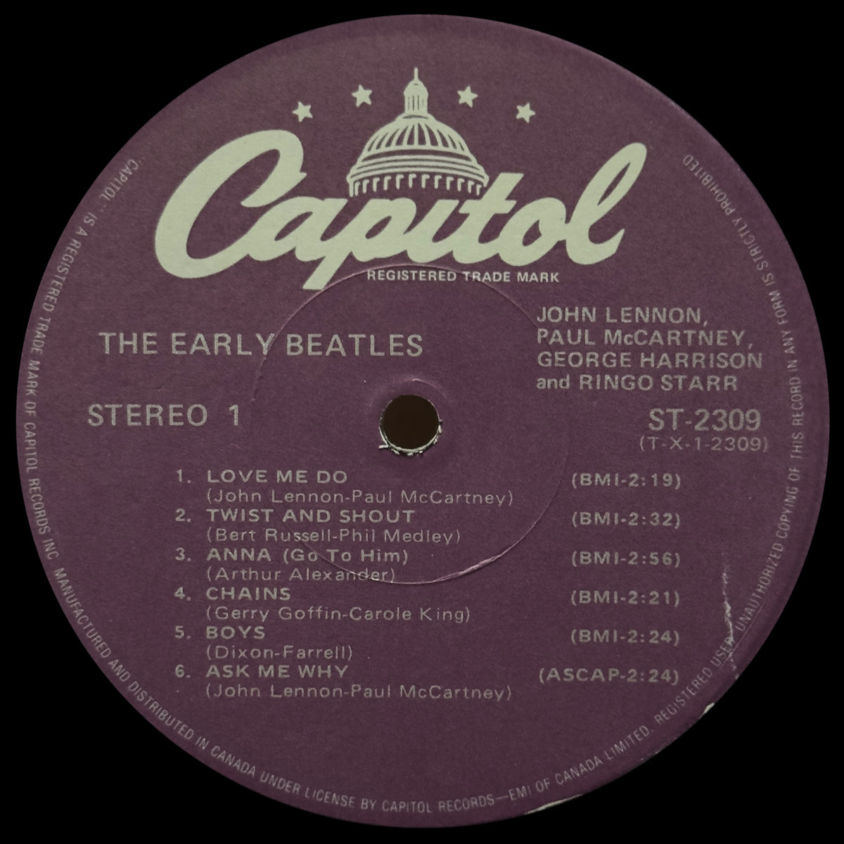 The Early Beatles