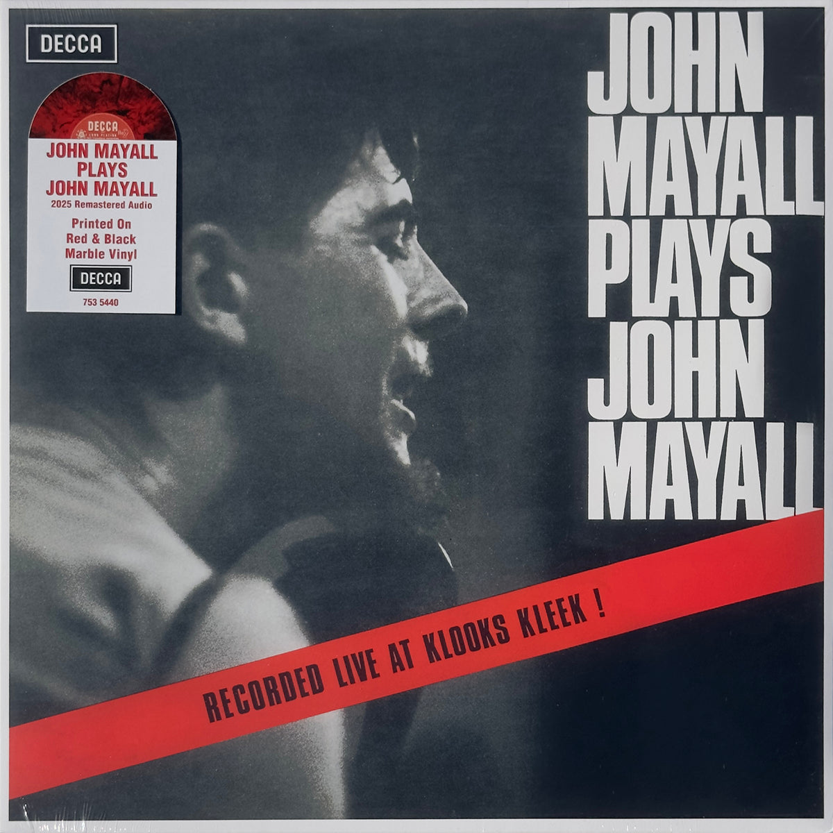 John Mayall Plays John Mayall (Recorded Live At Kooks Kleek!)