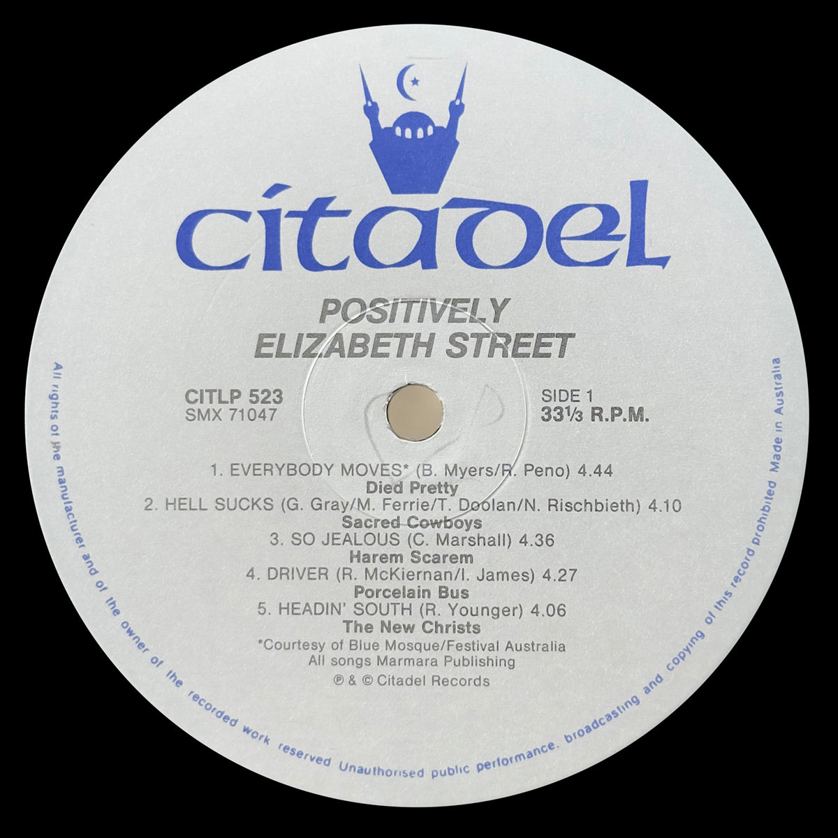 Positively Elizabeth Street: A Citadel Compilation