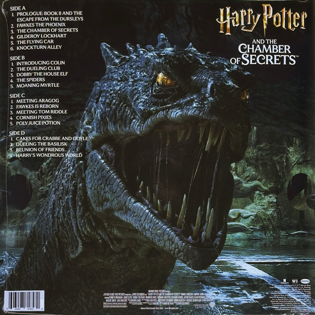 Harry Potter And The Chamber Of Secrets (Original Motion Picture Soundtrack)