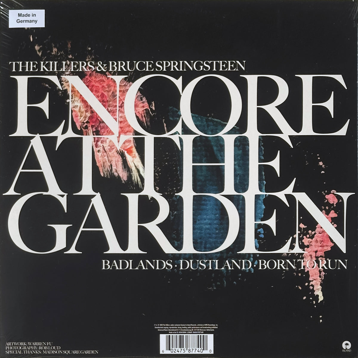 Encore At The Garden