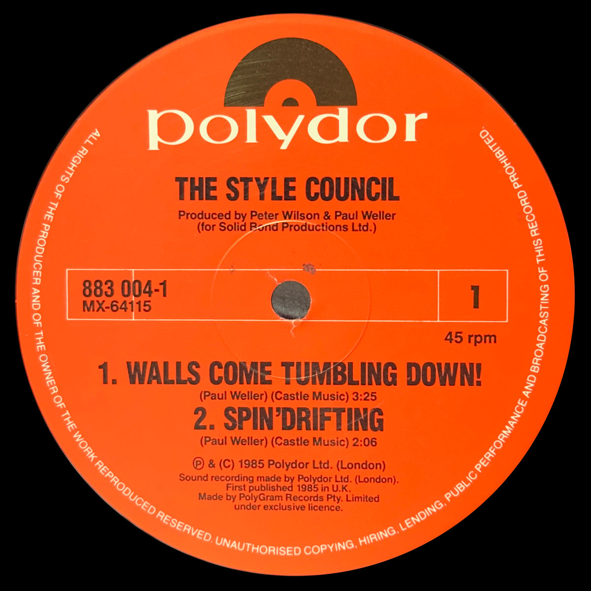 Walls Come Tumbling Down