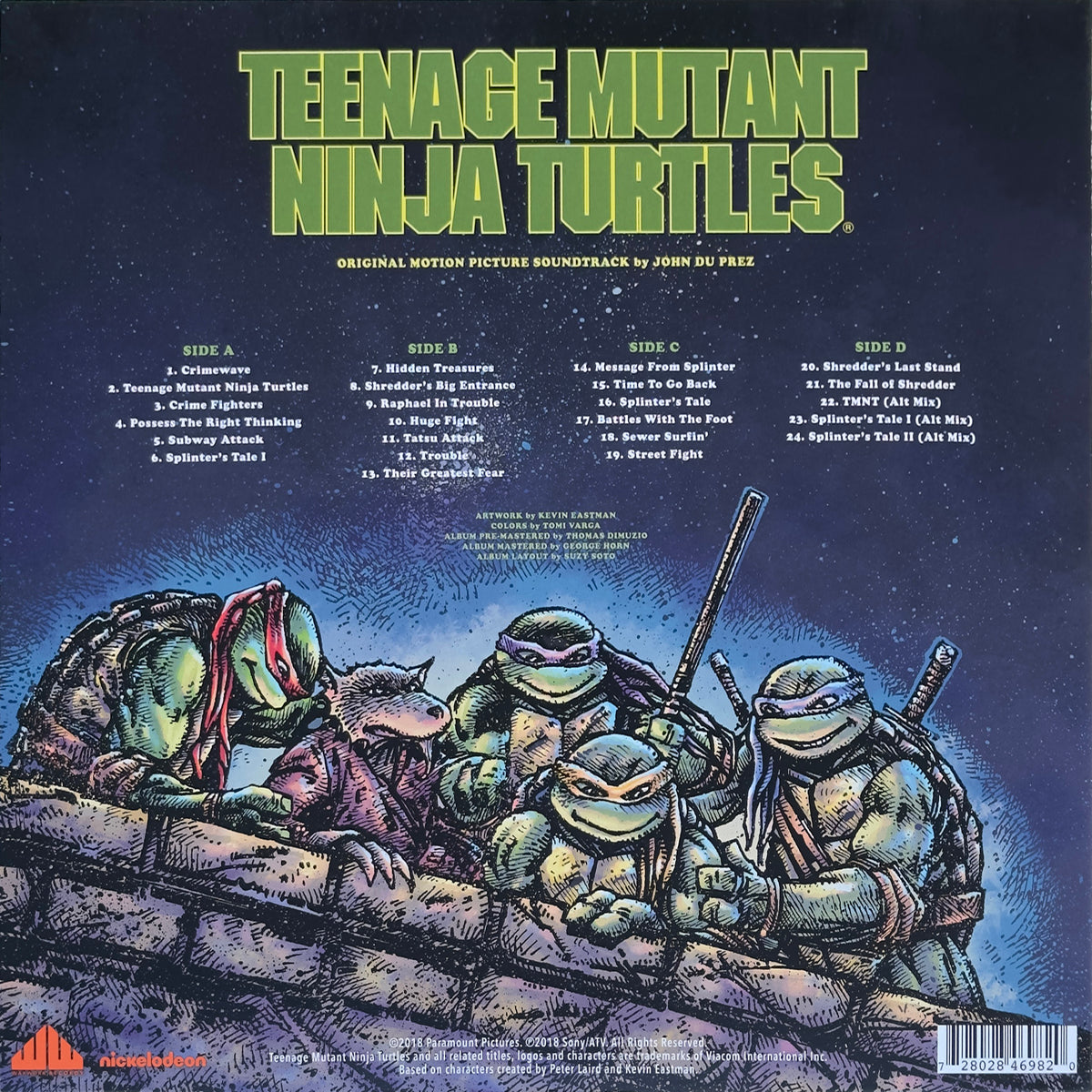 Teenage Mutant Ninja Turtles (Red And Green Vinyl)
