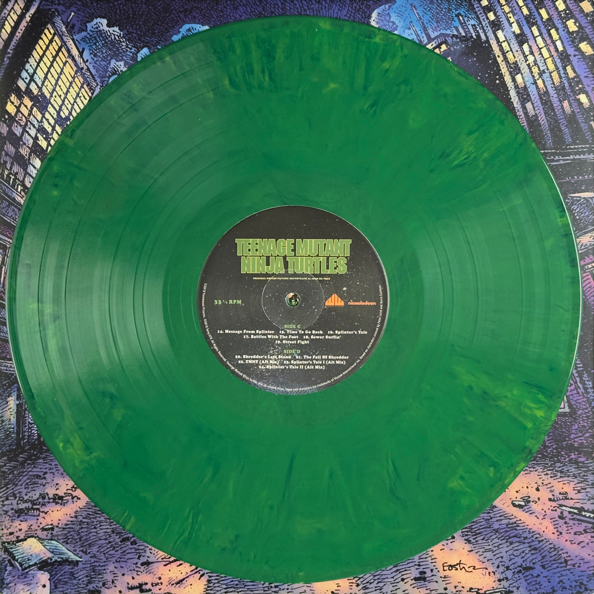 Teenage Mutant Ninja Turtles (Red And Green Vinyl)