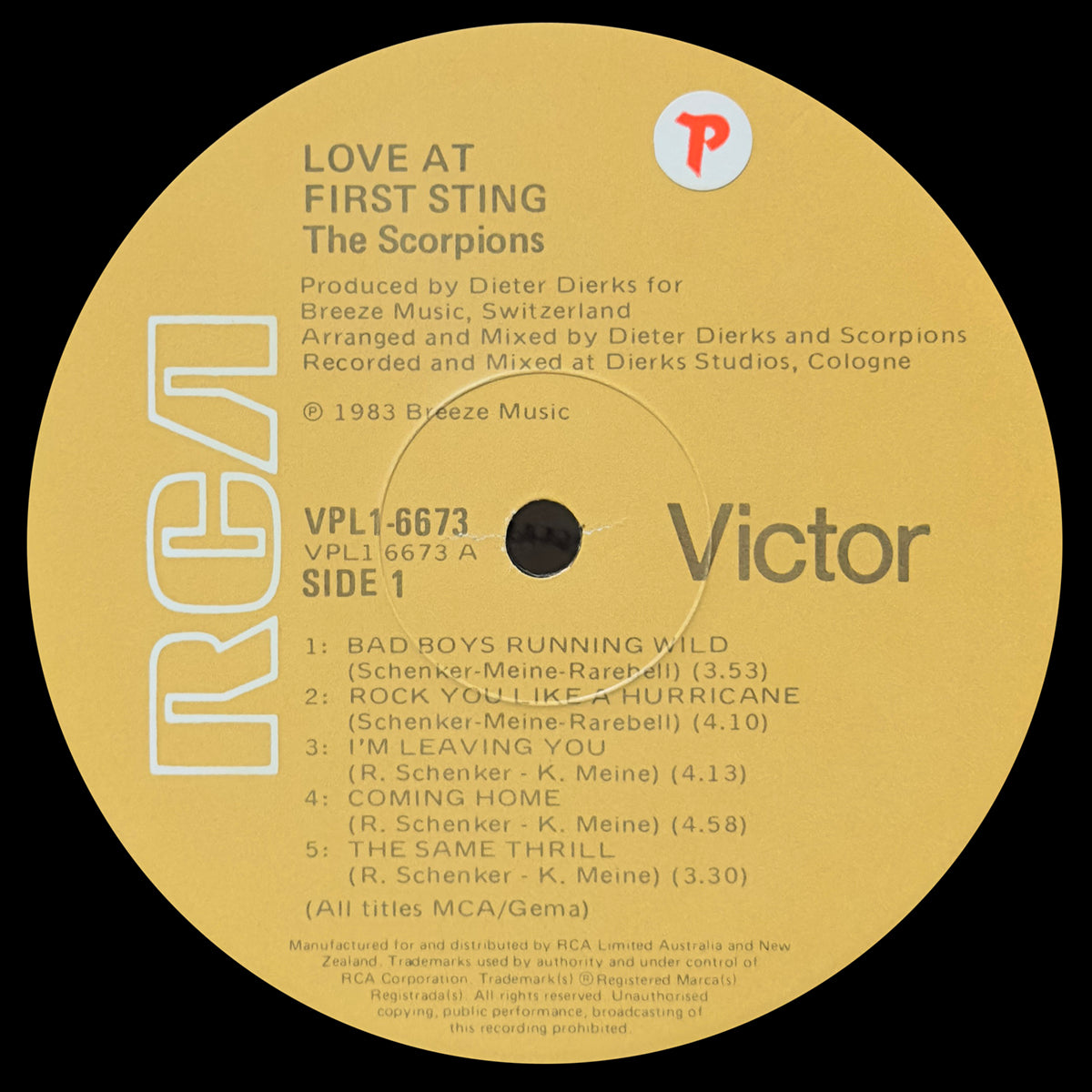 Love At First Sting