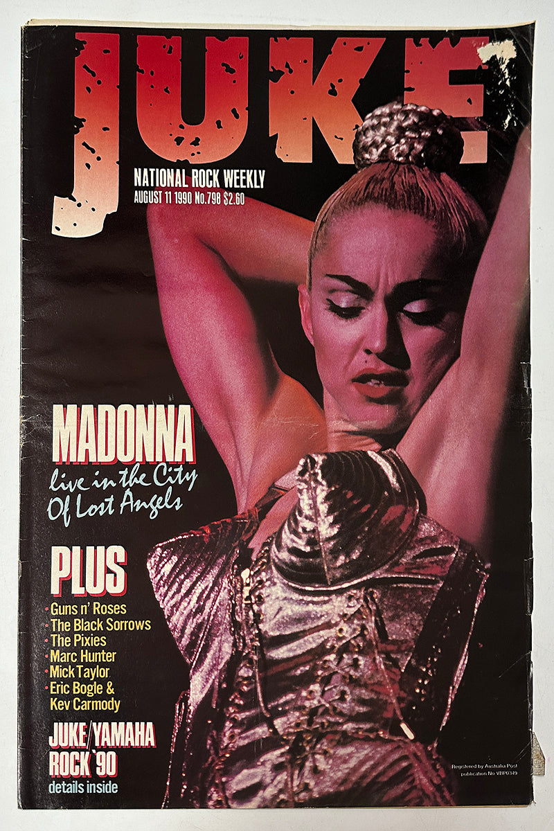 Juke - 11th August 1990 - Issue #798 - Madonna On Cover
