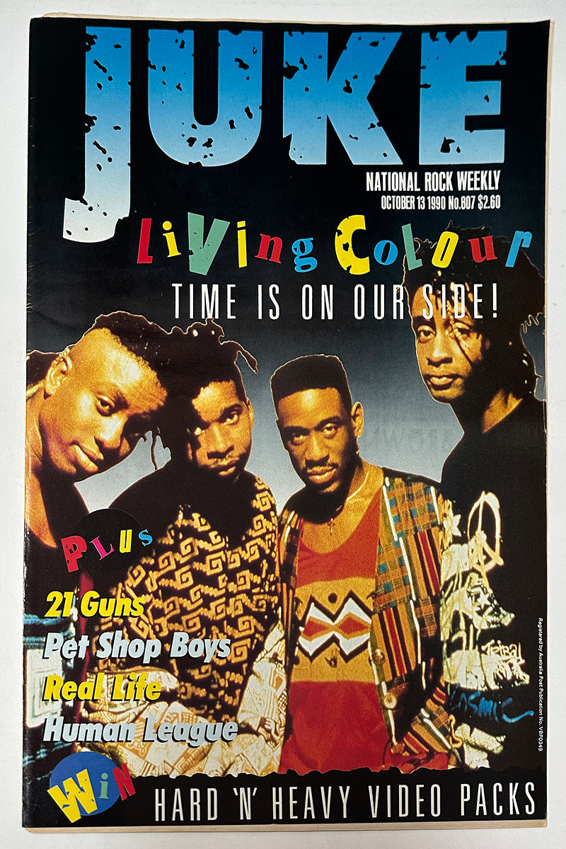 Juke - 13th October 1990 - Issue #807 - Living Colour On Cover