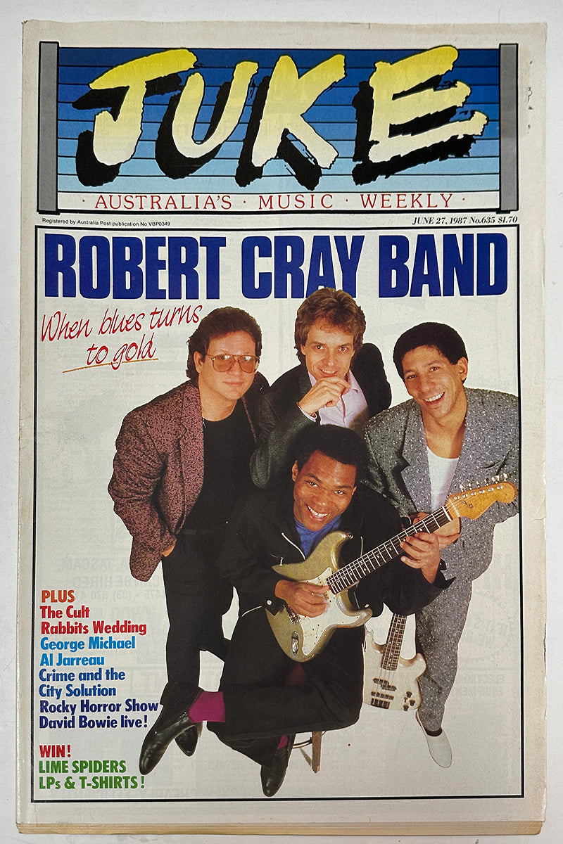 Juke - 27 June 1987 - Issue #635 - Robert Cray Band On Cover