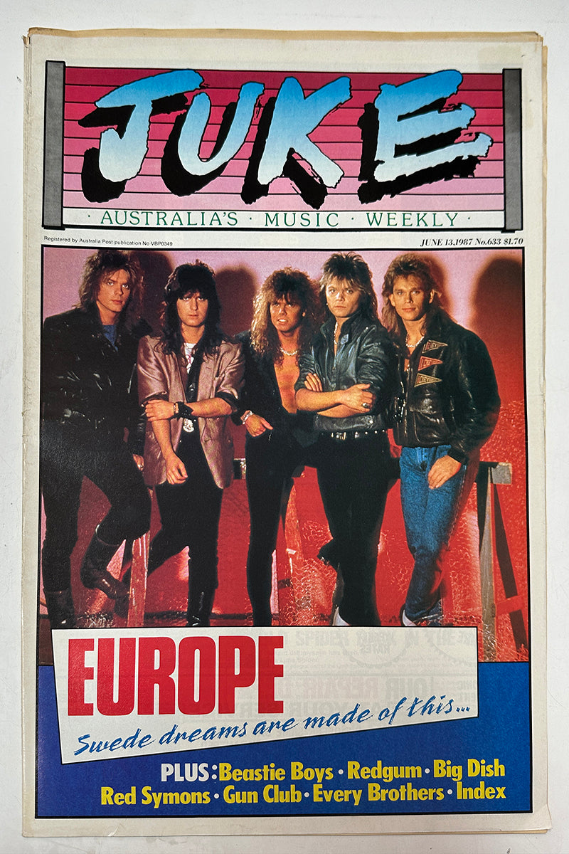 Juke - 13th June 1987 - Issue #633 - Europe On Cover